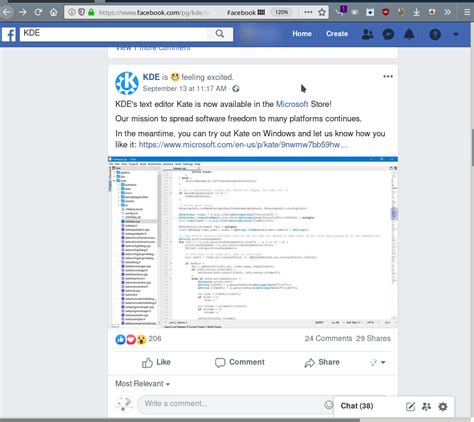 Facebook post screenshot generator